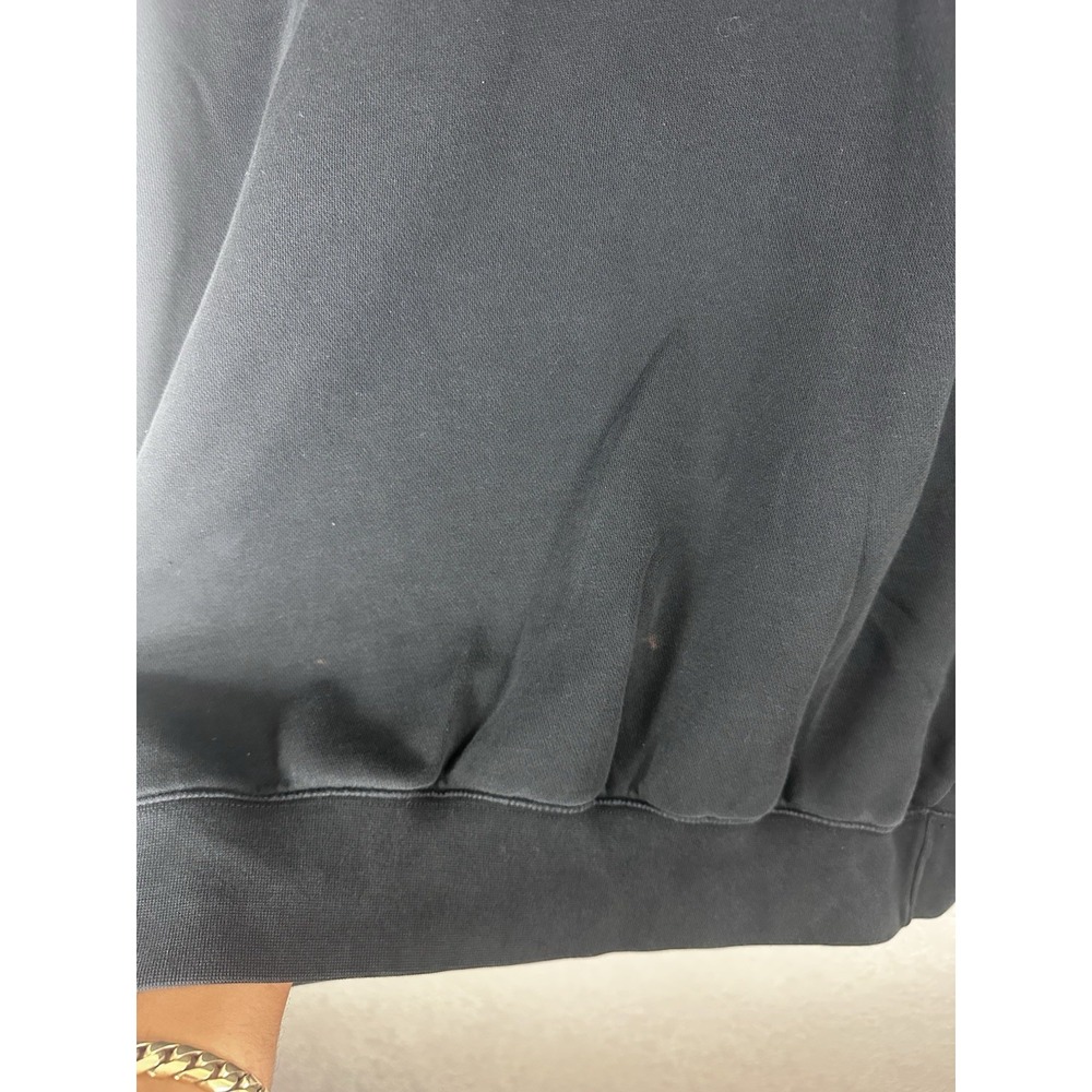 Nike Sportswear Essentials Women's Oversized Fleece Hoodie Black Size S - Picture 6 of 9